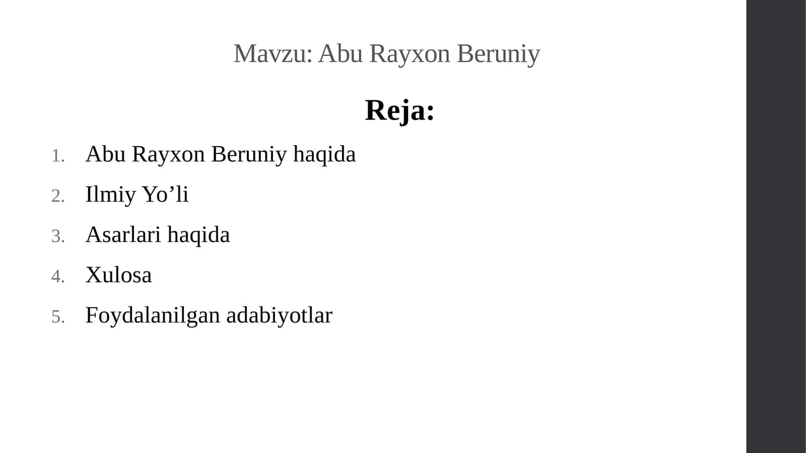Abu Rayxon Beruniy