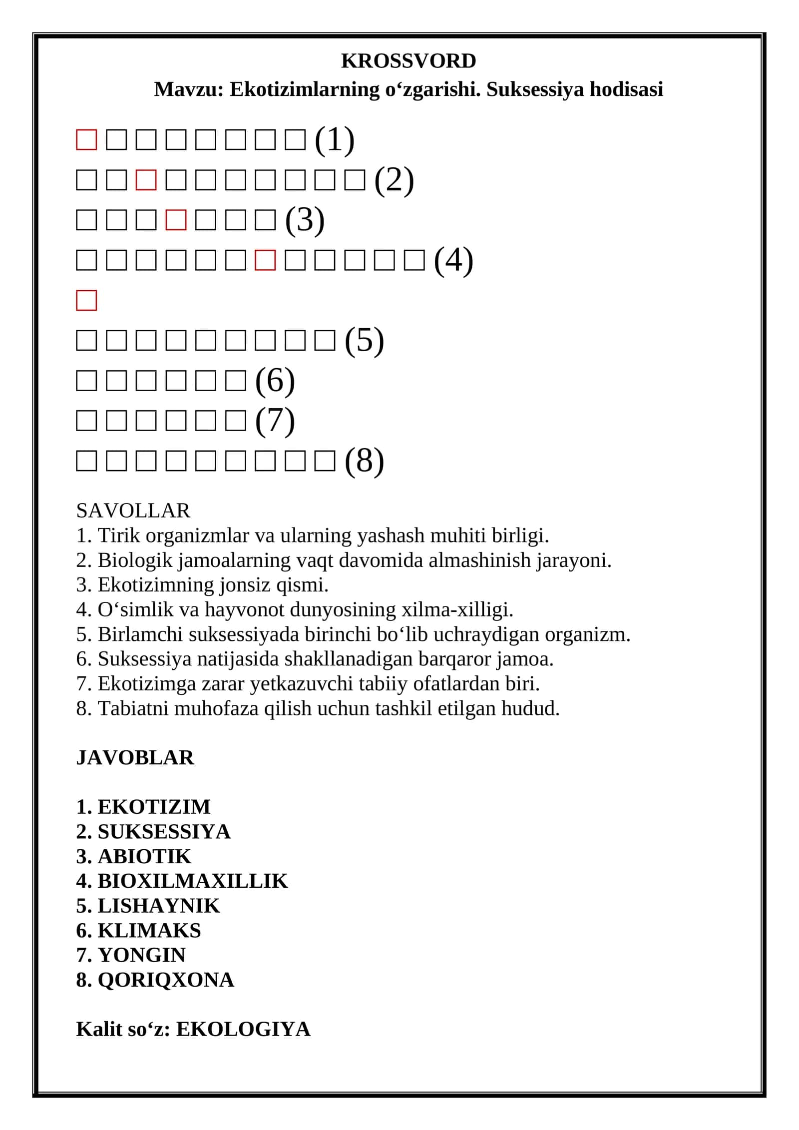 KROSSVORD