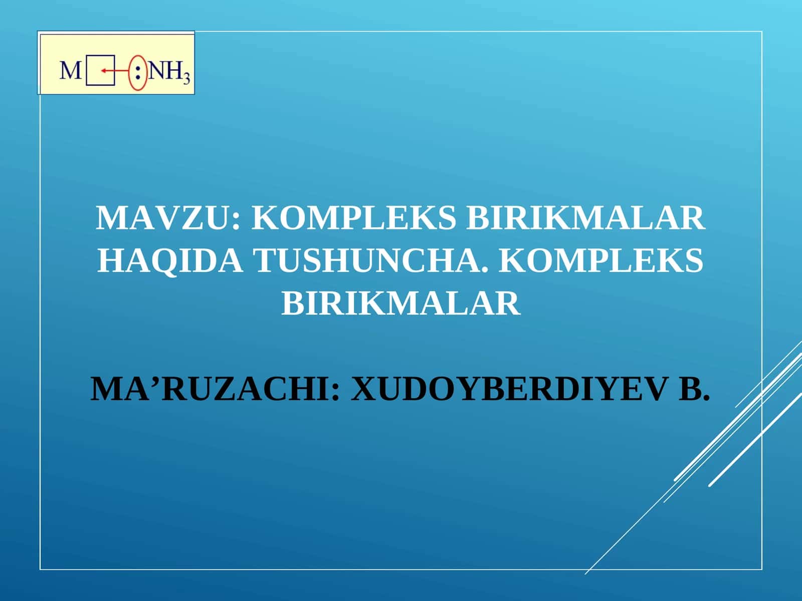 Kompleks birikmalar