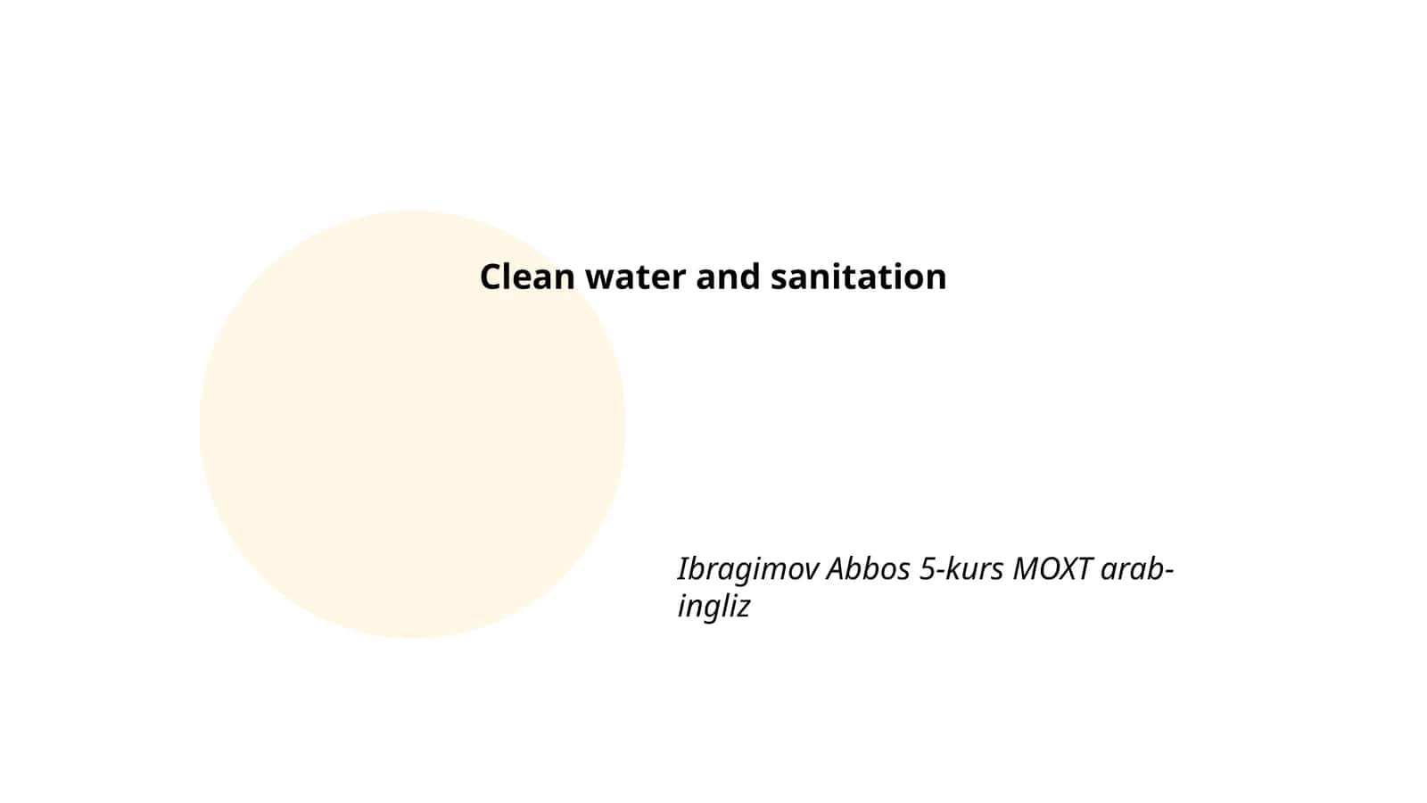 Water Quality Monitoring
