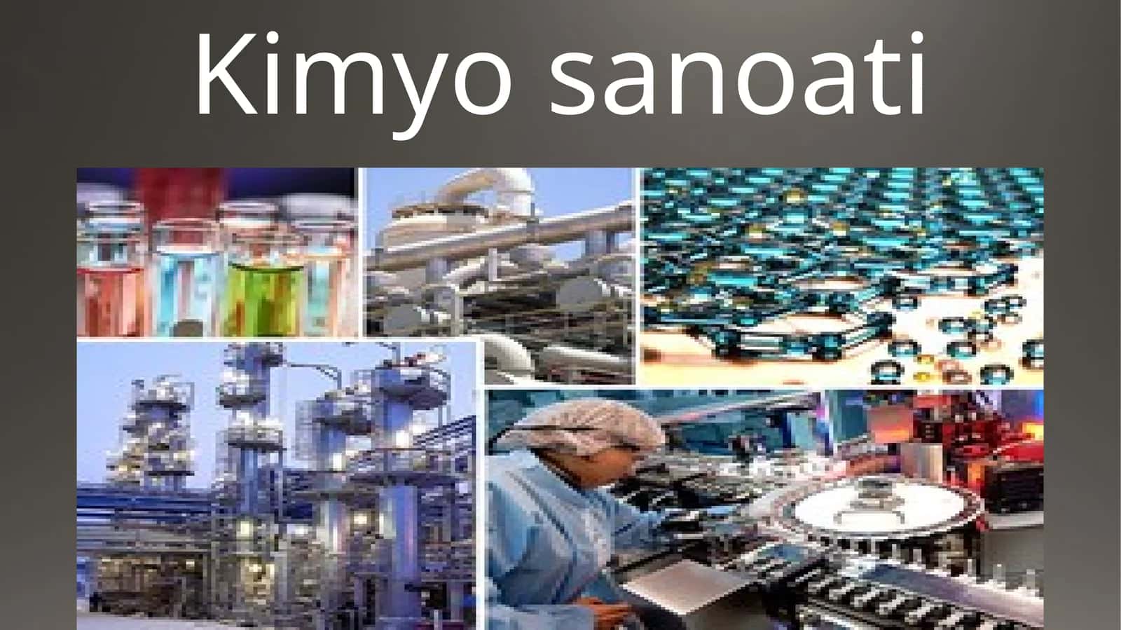Kimyosanoati