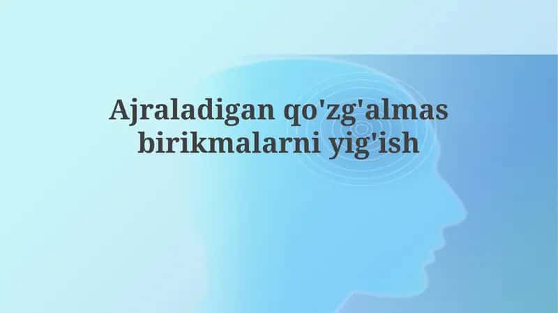 Olib Bo'lmaydigan Birikmalarning Kimyoviy Tuzilishi