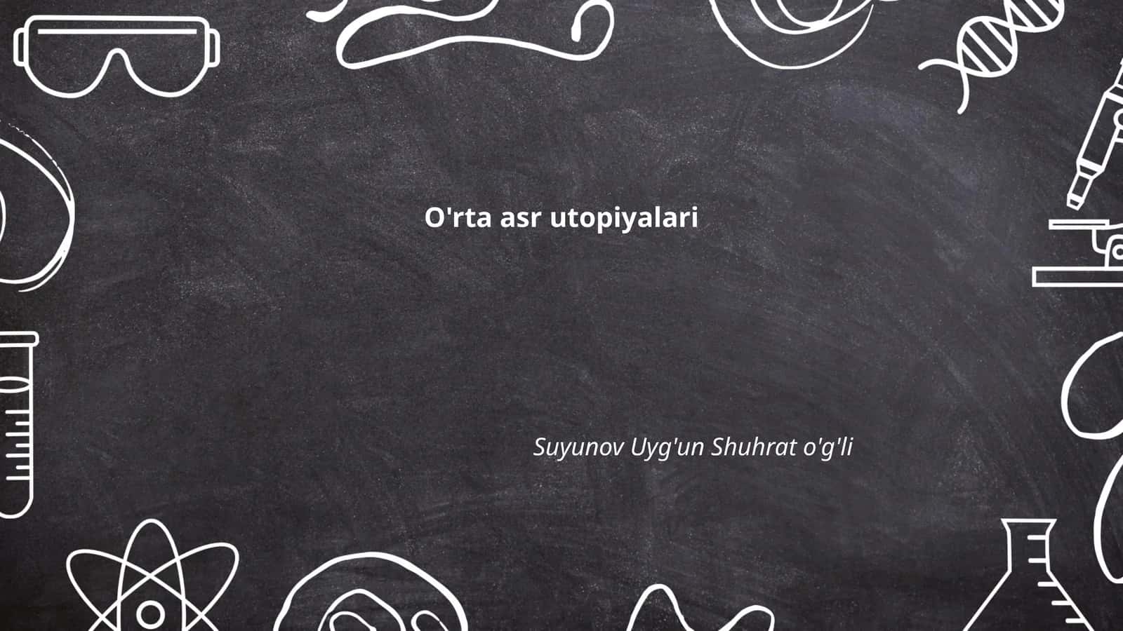 O'rta asr utopiyalari