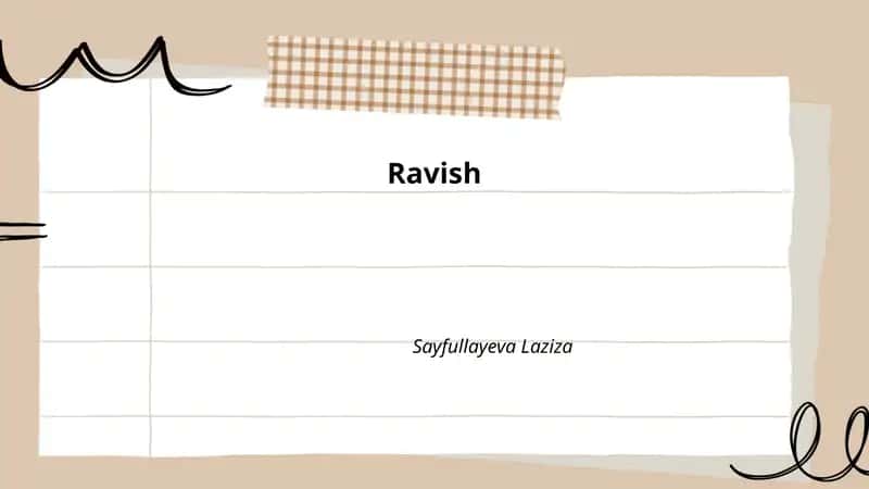 Ravish