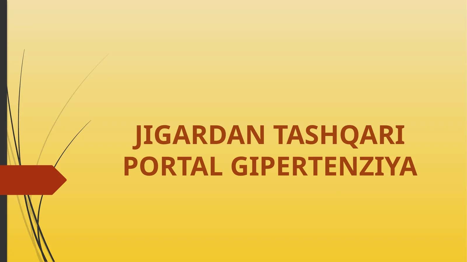PORTAL GIPERTENZIYA
