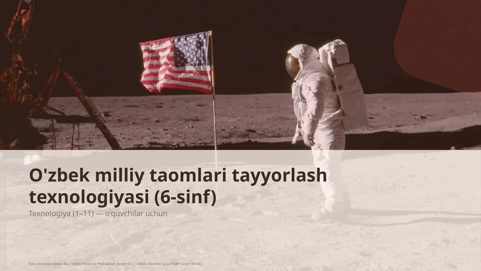 O'zbek milliy taomlari tayyorlash texnologiyasi (6-sinf)
