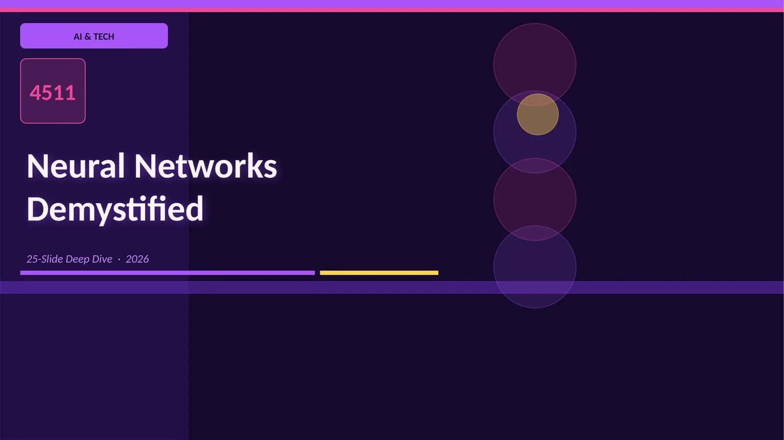 Neural Networks Demystified