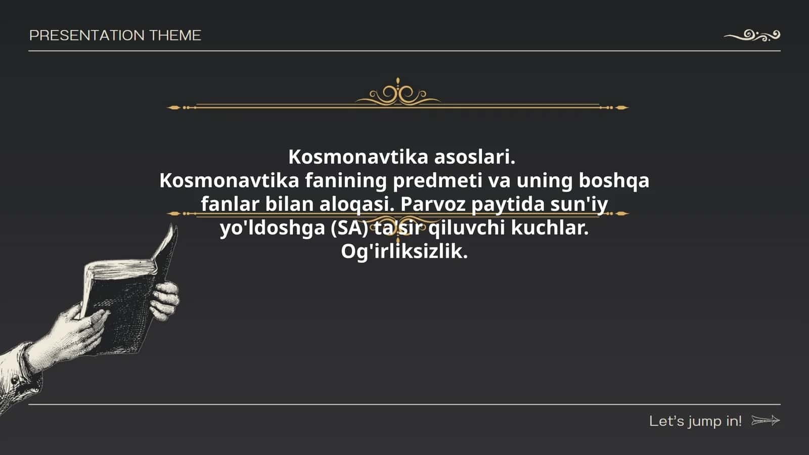 Kosmonavtika asoslari