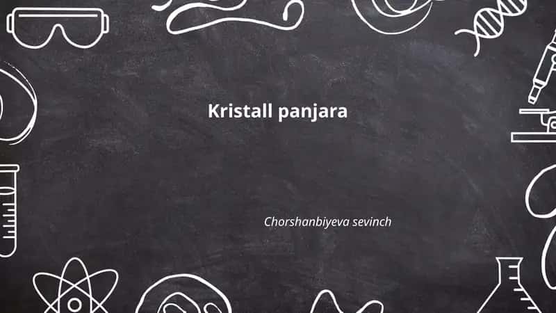 Kristall panjara