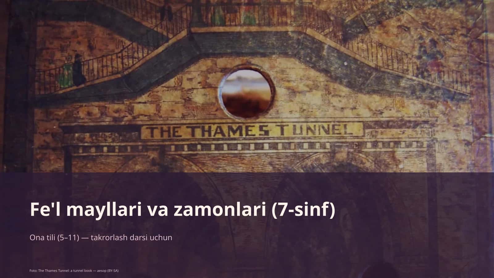 Fe'l mayllari va zamonlari (7-sinf)