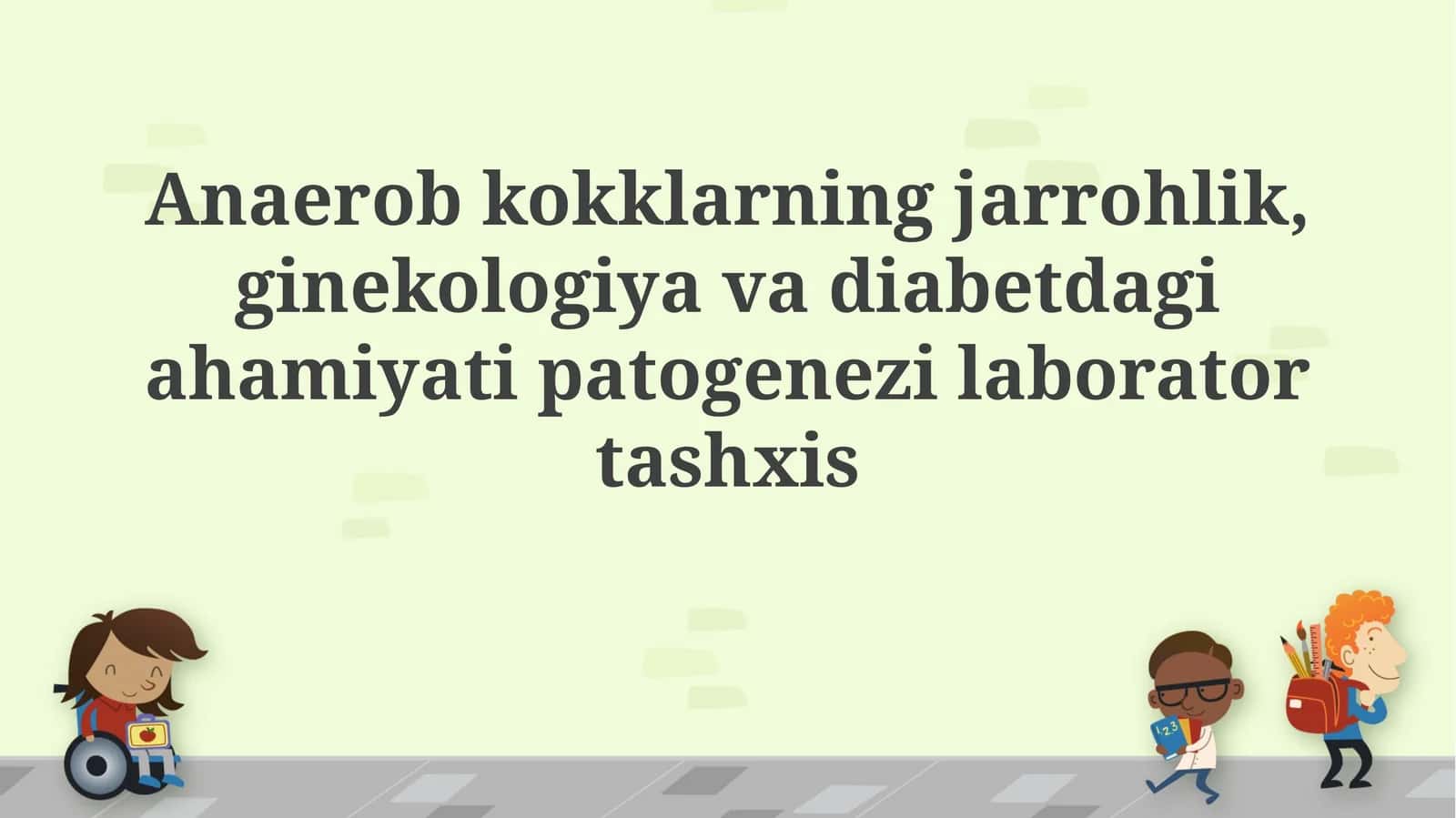 Anaerob kokklar haqida