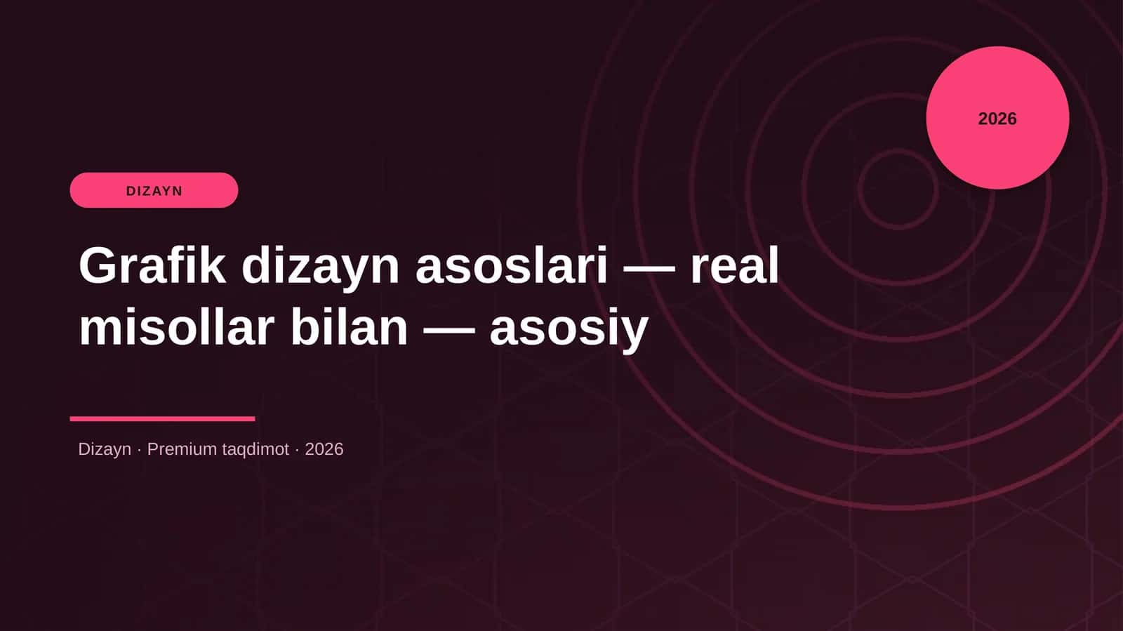 Grafik dizayn asoslari