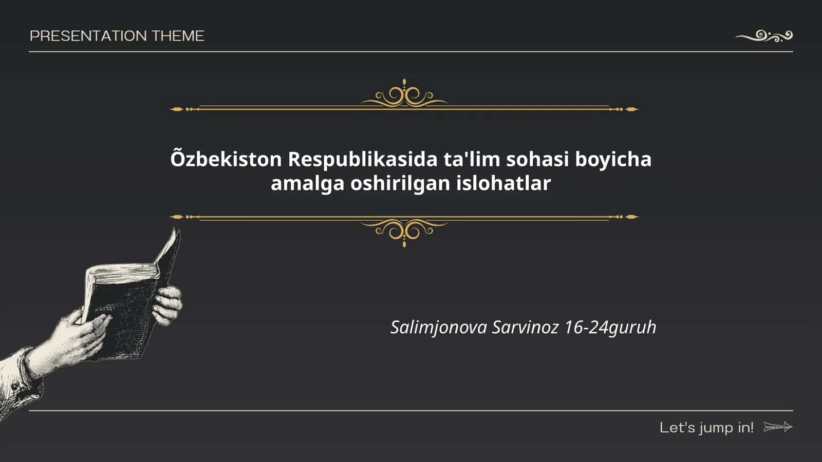 Umumiy o‘rta taʼlim tizimidagi islohotlar