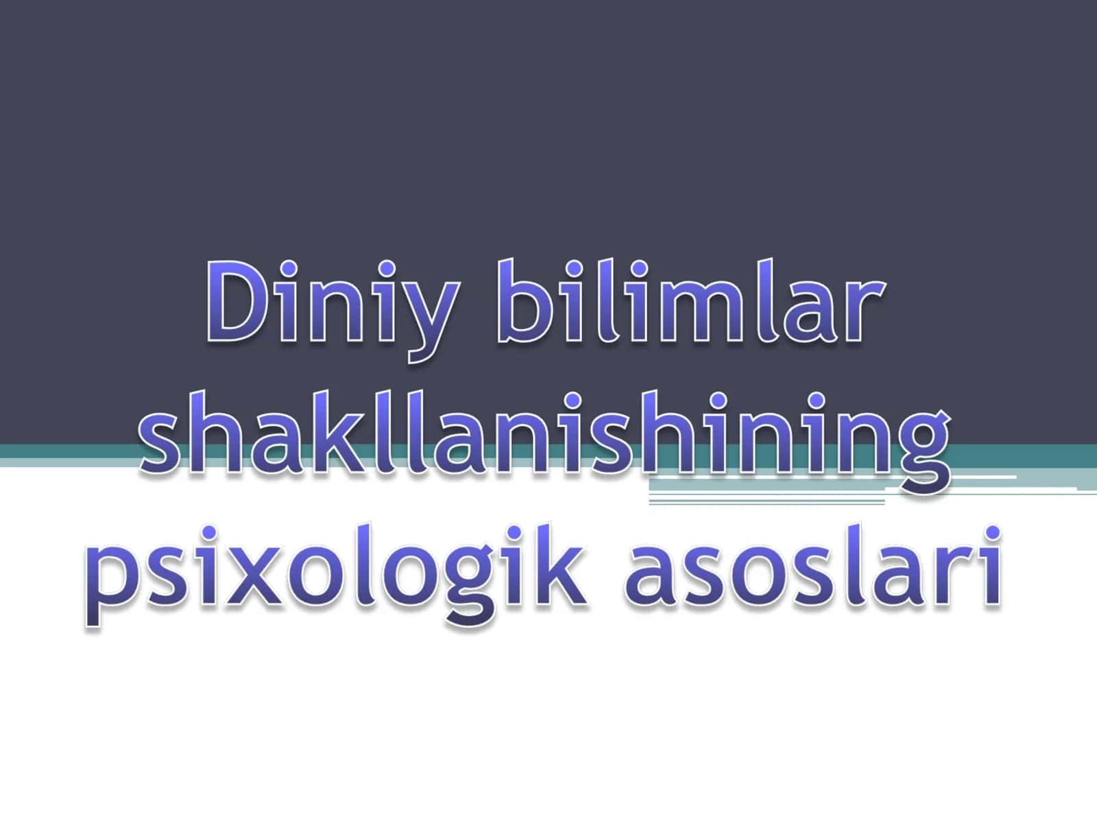 Milliy xarakter muammоsi
