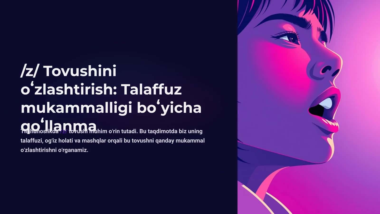 Talaffuz mukammalligi boʻyicha qoʻllanma