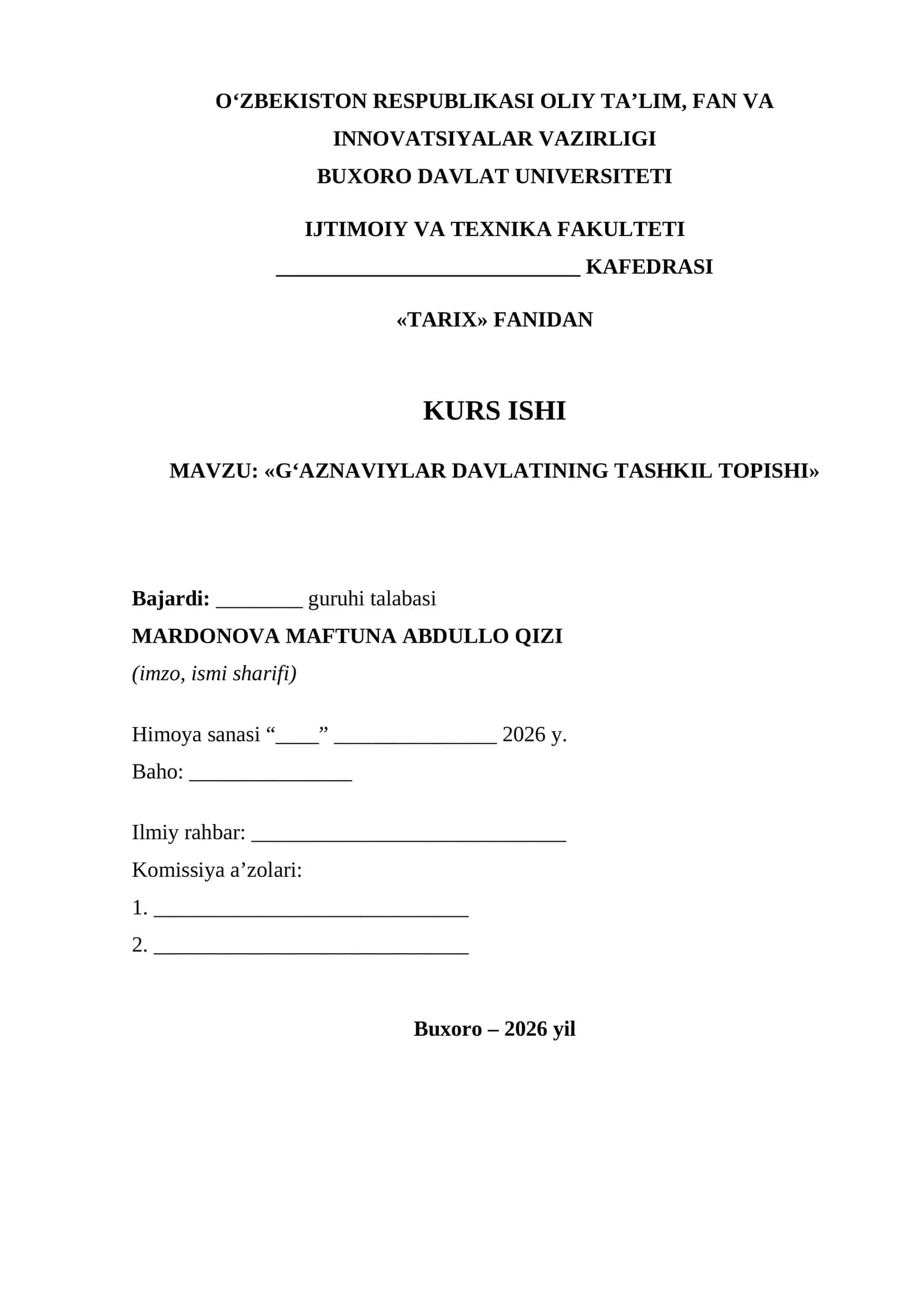 ğaznaviylar davlatining tashkil topishi