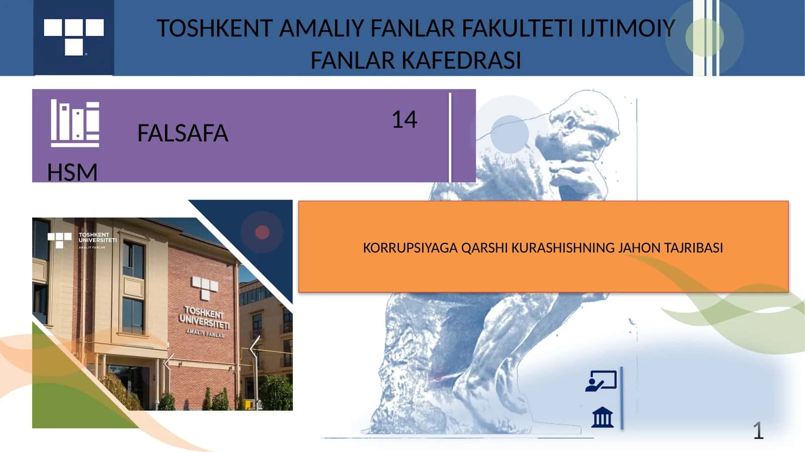 KORRUPSIYAGA QARSHI KURASHISHNING JAHON TAJRIBASI