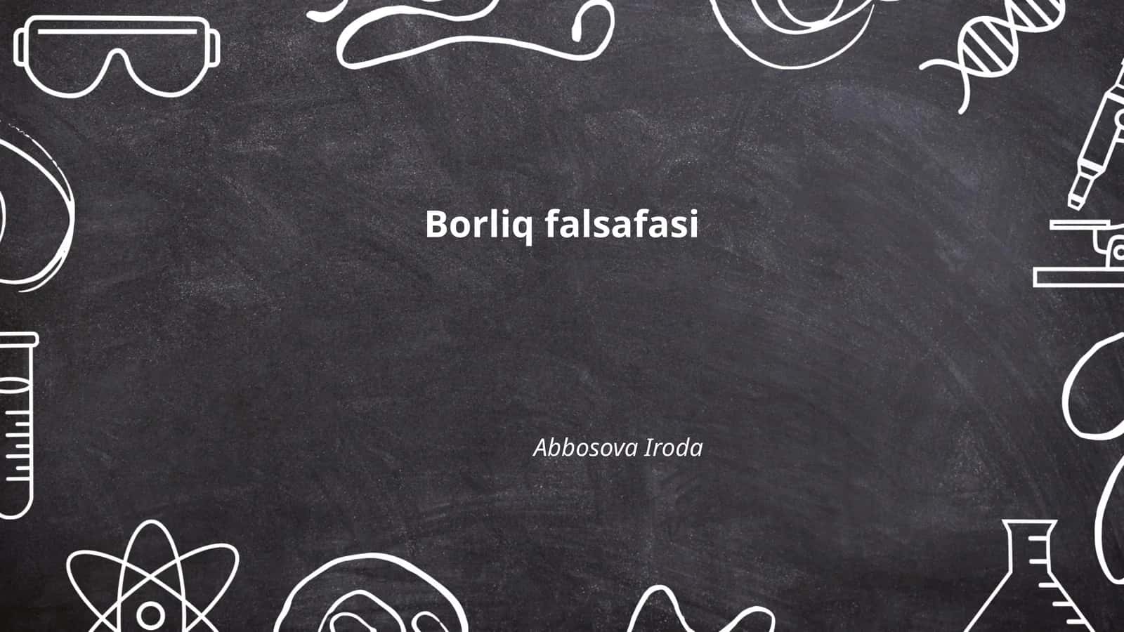 Borliq falsafasi