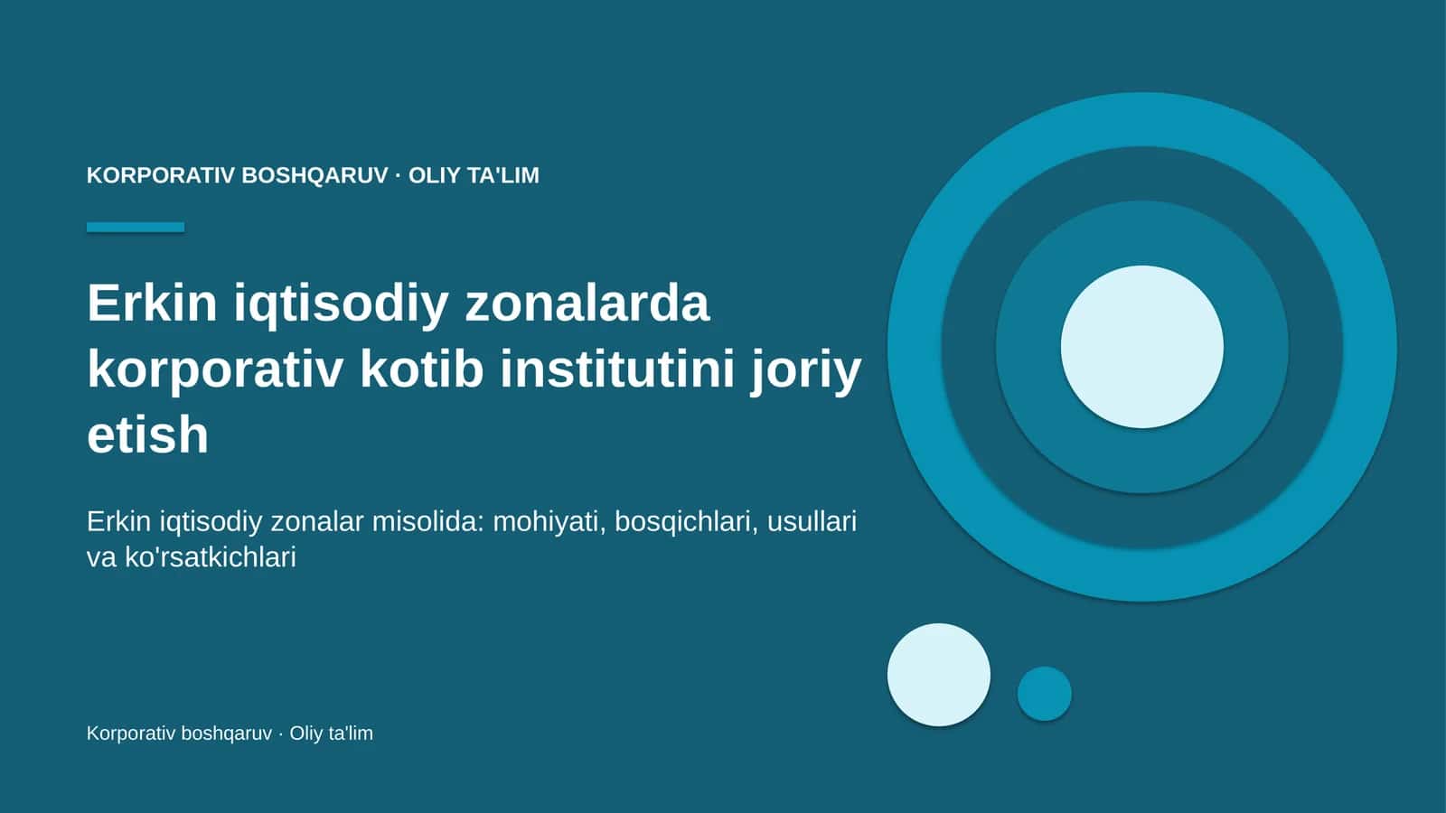 erkin iqtisodiy zonalarda korporativ kotib institutini joriy etish 1113