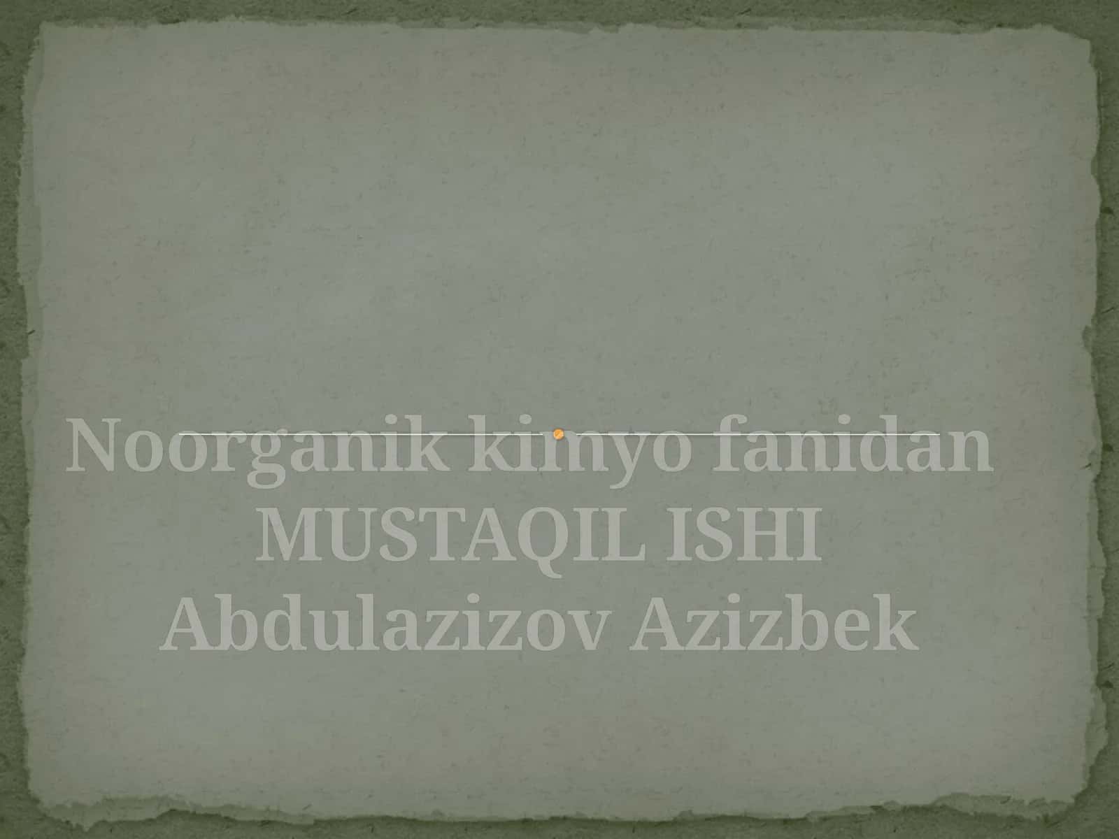 Yoqilg’i