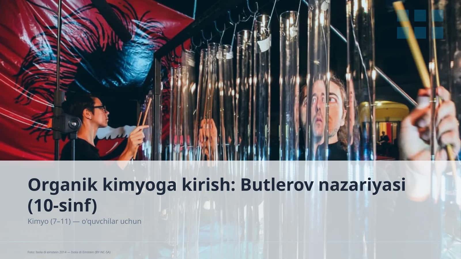 Organik kimyoga kirish: Butlerov nazariyasi (10-sinf)
