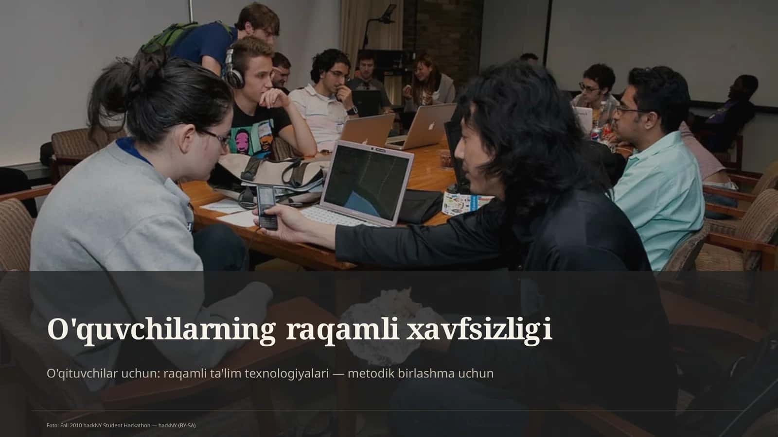 O'quvchilarning raqamli xavfsizligi