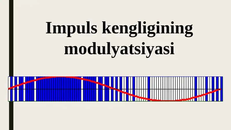 Impuls kengligining modulyatsiyasi