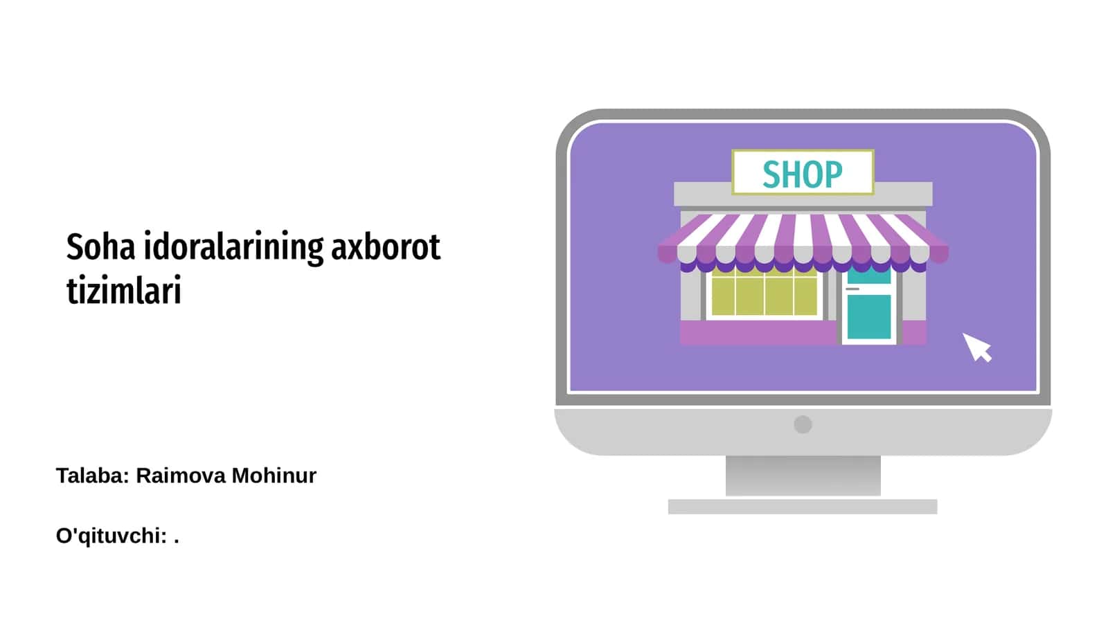 Soha idoralarining axborot tizimlari
