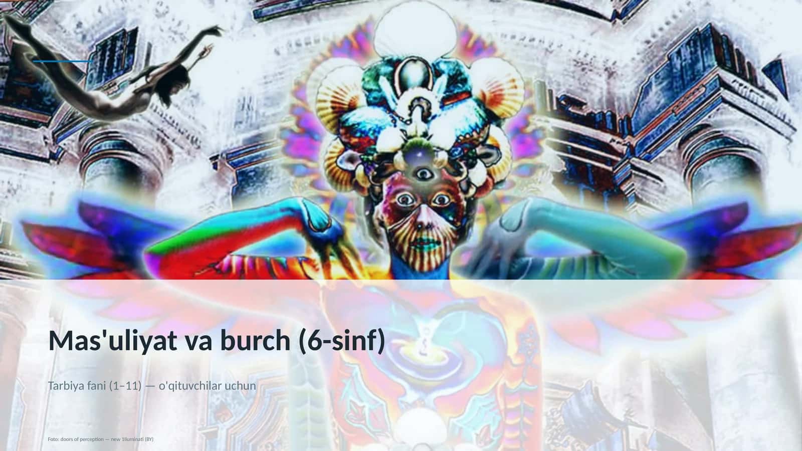 Mas'uliyat va burch (6-sinf)