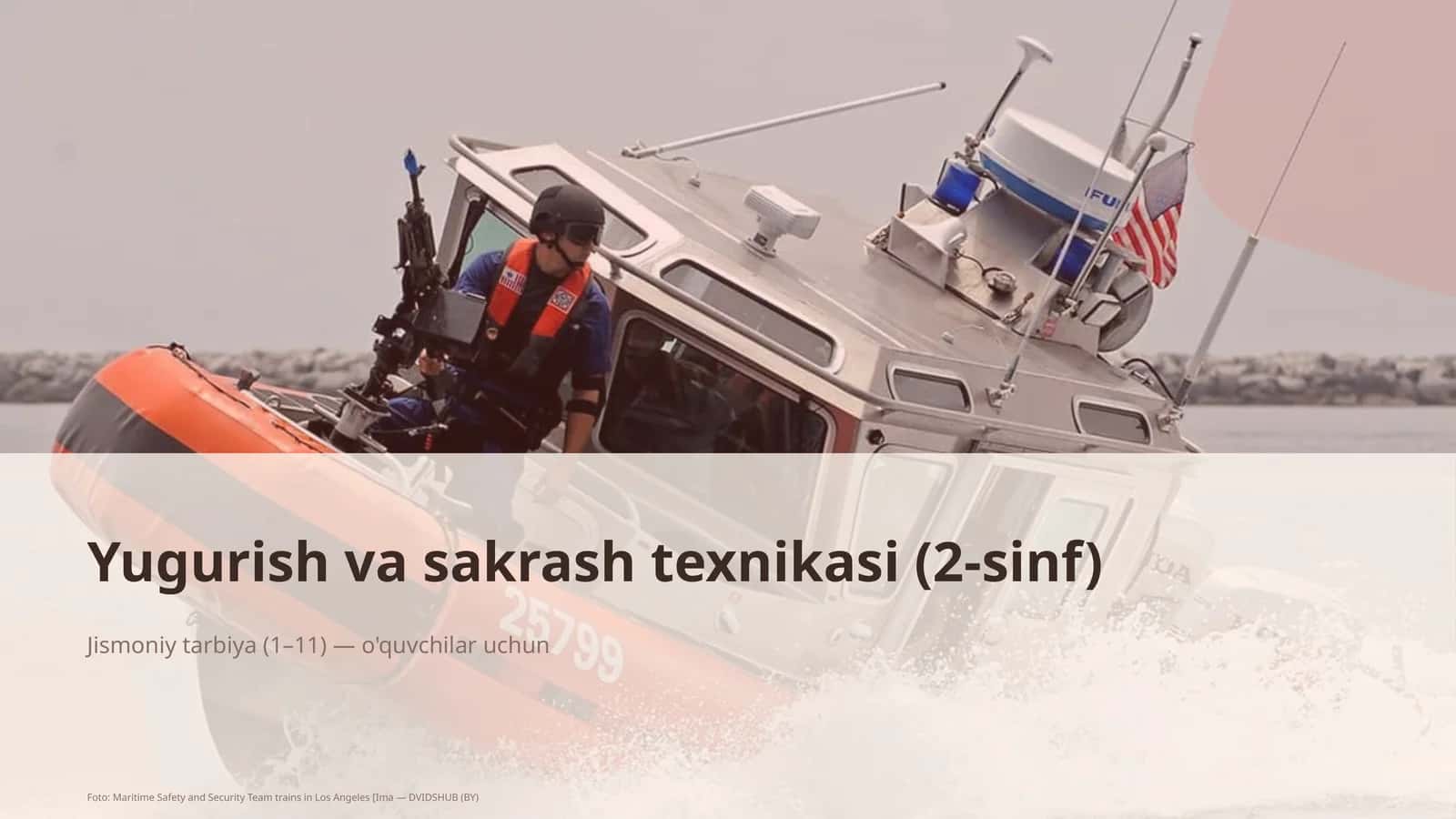 Yugurish va sakrash texnikasi (2-sinf)