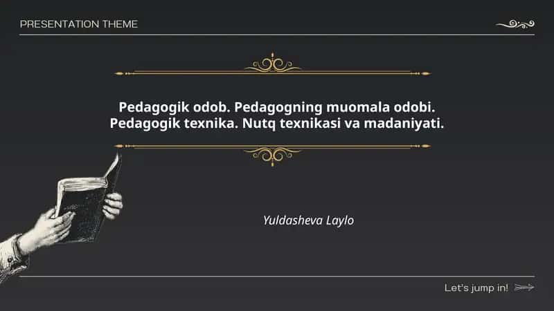 Pedagogik odob
