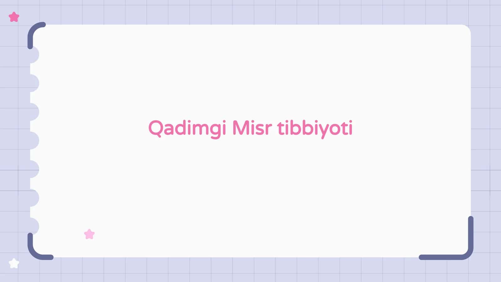 Qadimgi Misr tibbiyoti