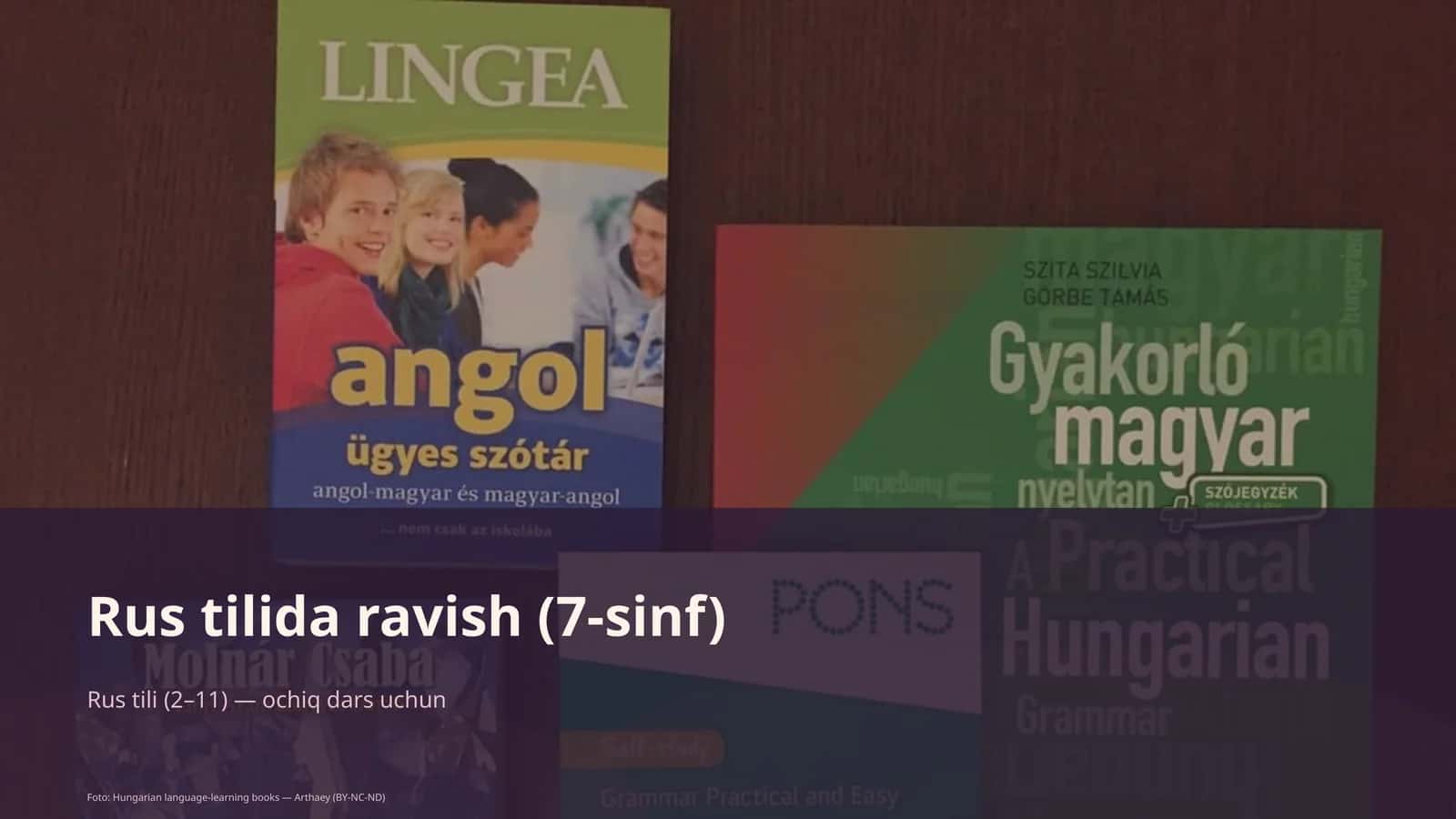 Rus tilida ravish (7-sinf)