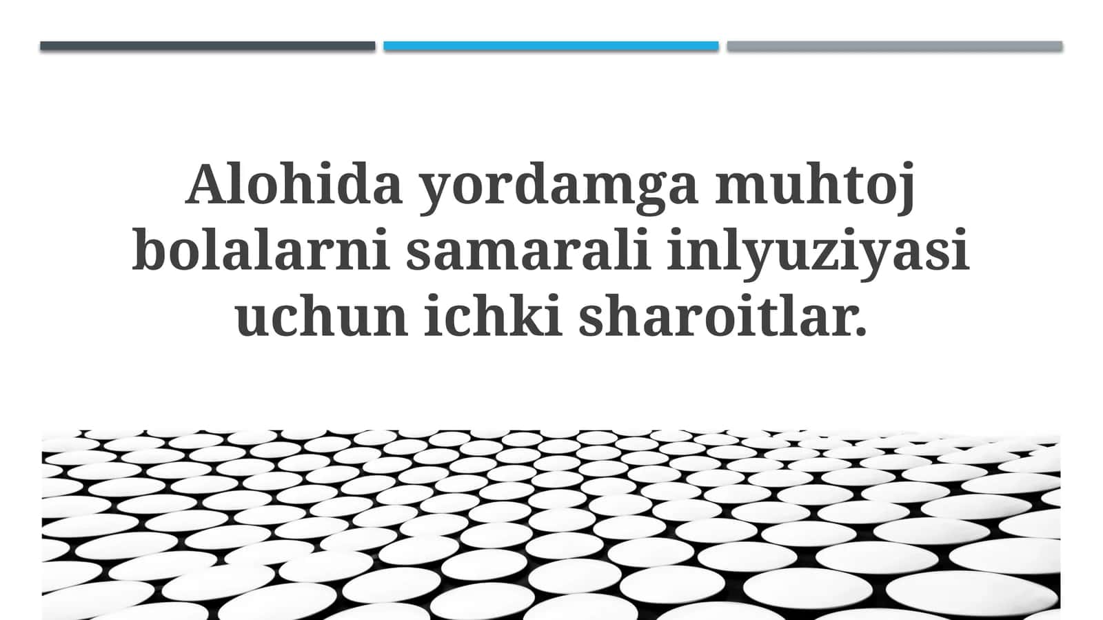 Inklyuziv ta'lim tushunchasi