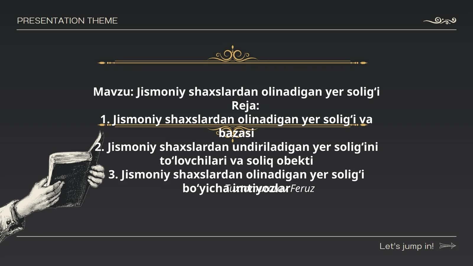 Jismoniy shaxslardan olinadigan yer soligʻi