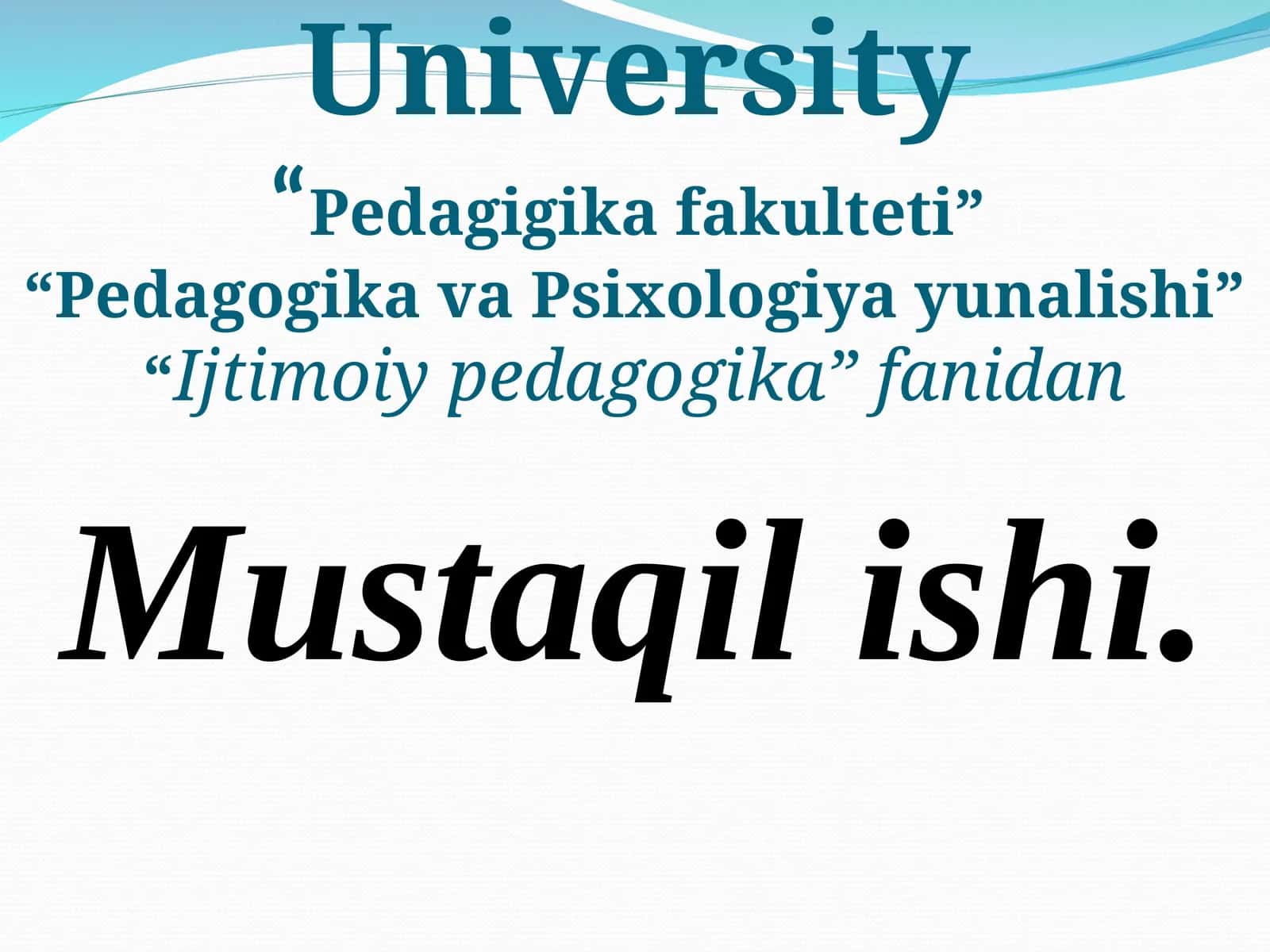 Ijtimoiy-pedagogik faoliyat metodlari mohiyat