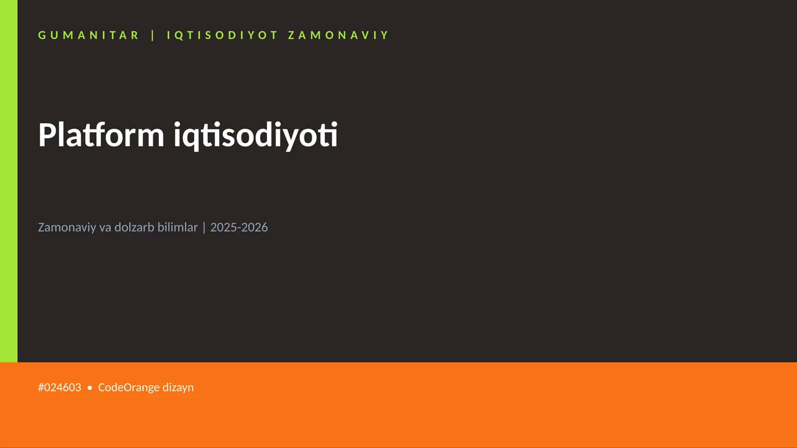 Platform iqtisodiyoti