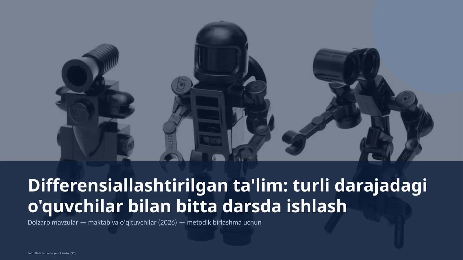 Differensiallashtirilgan ta'lim: turli darajadagi o'quvchilar bilan bitta darsda ishlash