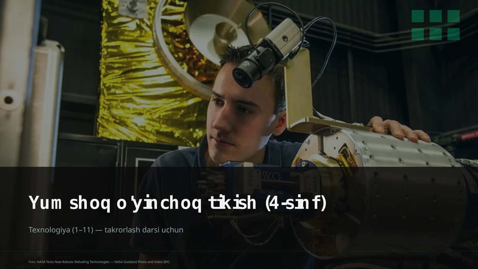 Yumshoq o'yinchoq tikish (4-sinf)