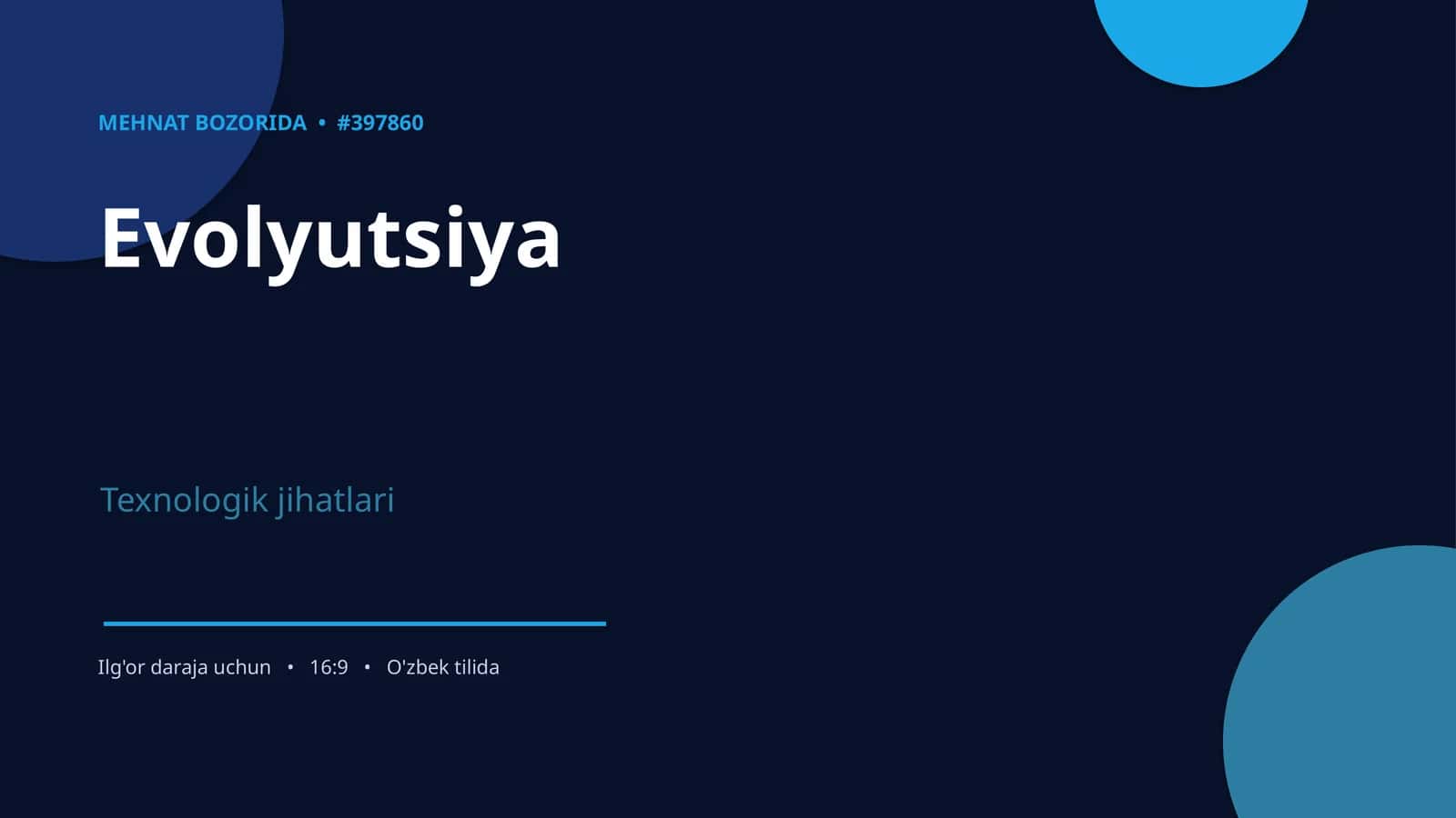 Evolyutsiya