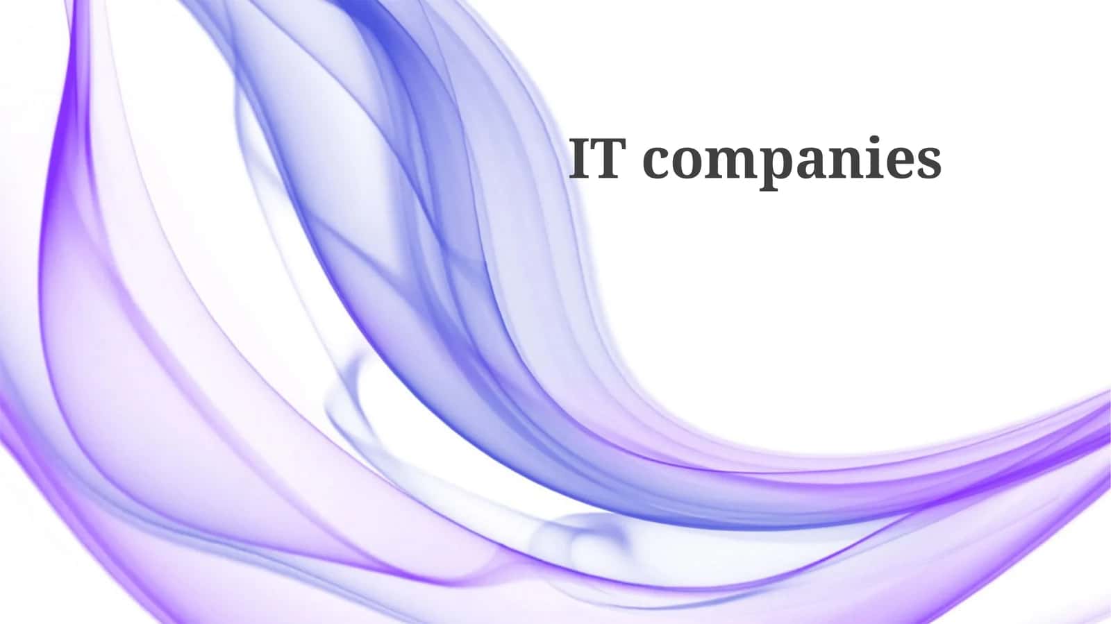 IT companies