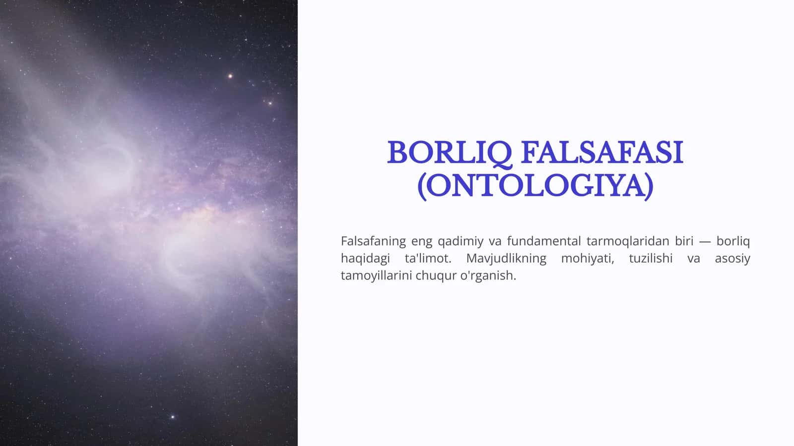 Borliq-Falsafasi-Ontologiya