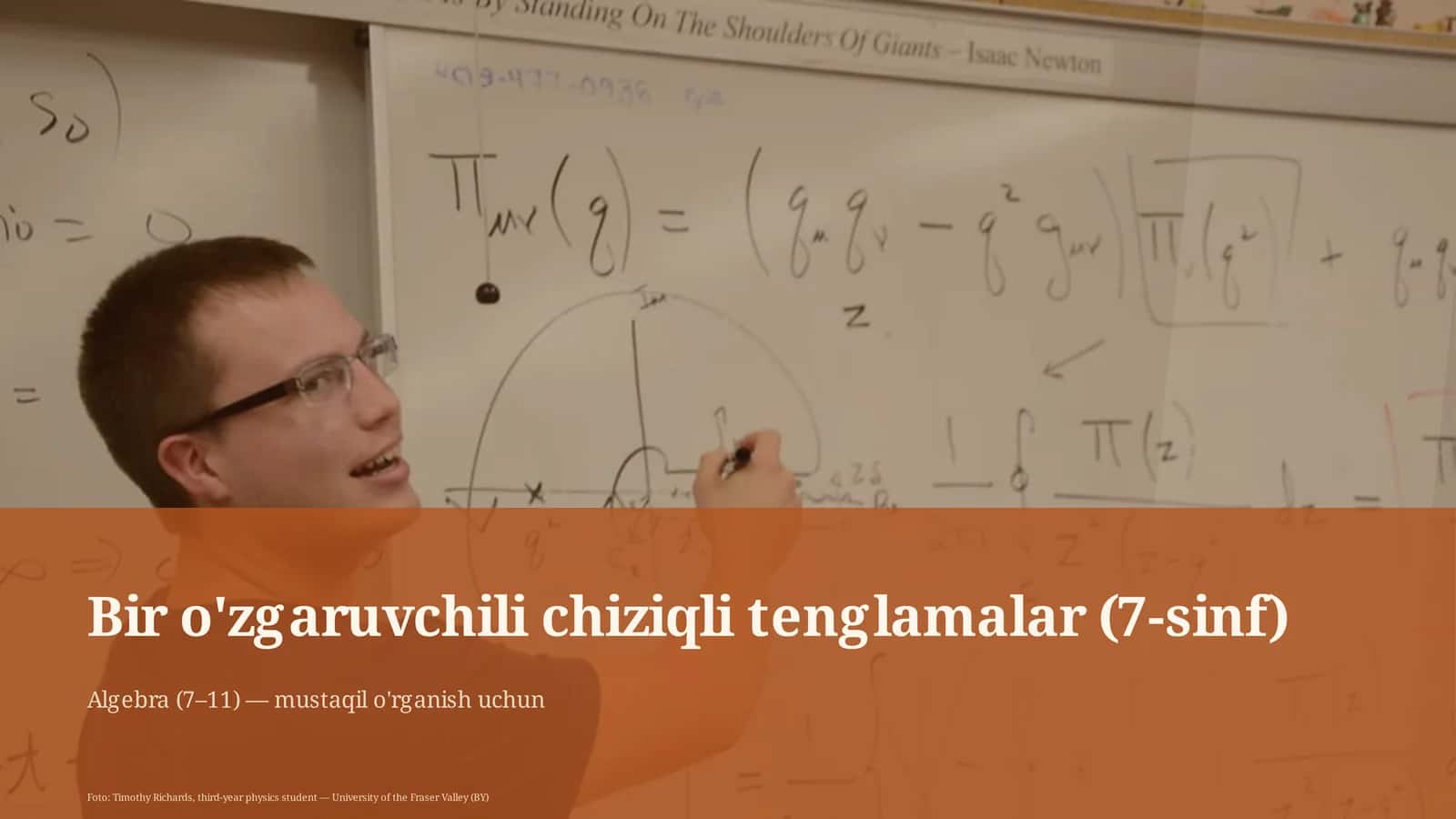 Algebra (7–