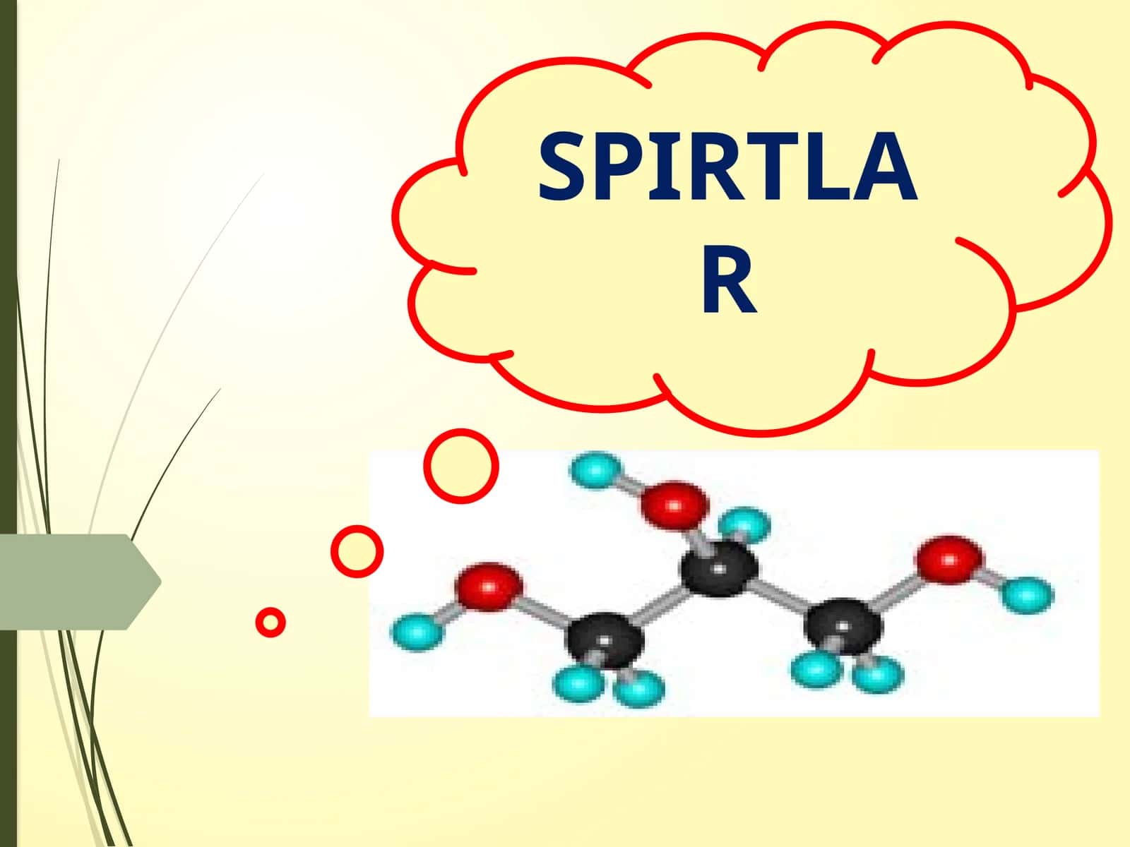 bir va ko'p atomli SPIRTLAR