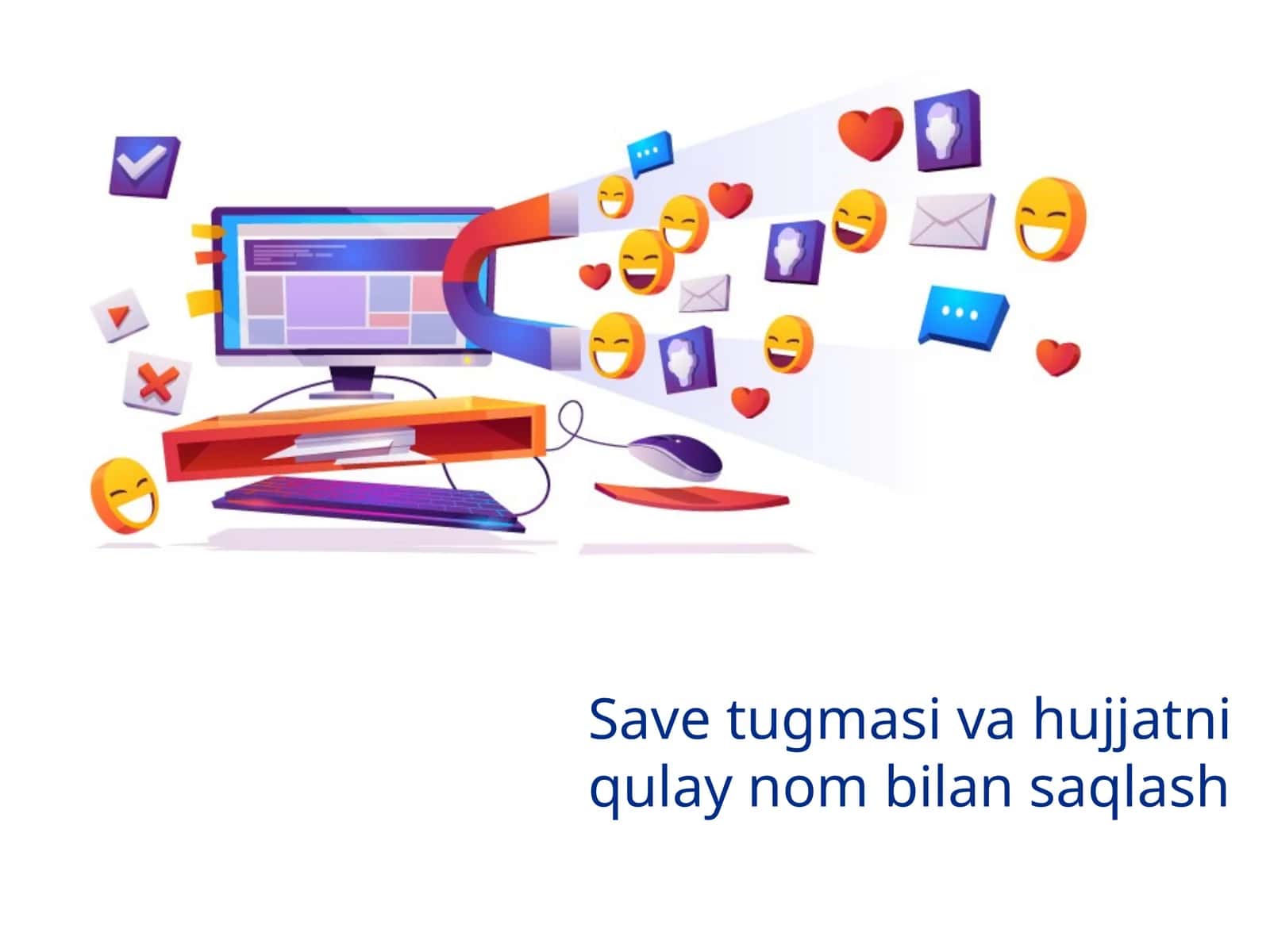 Save tugmasi va hujjatni qulay nom bilan saqlash