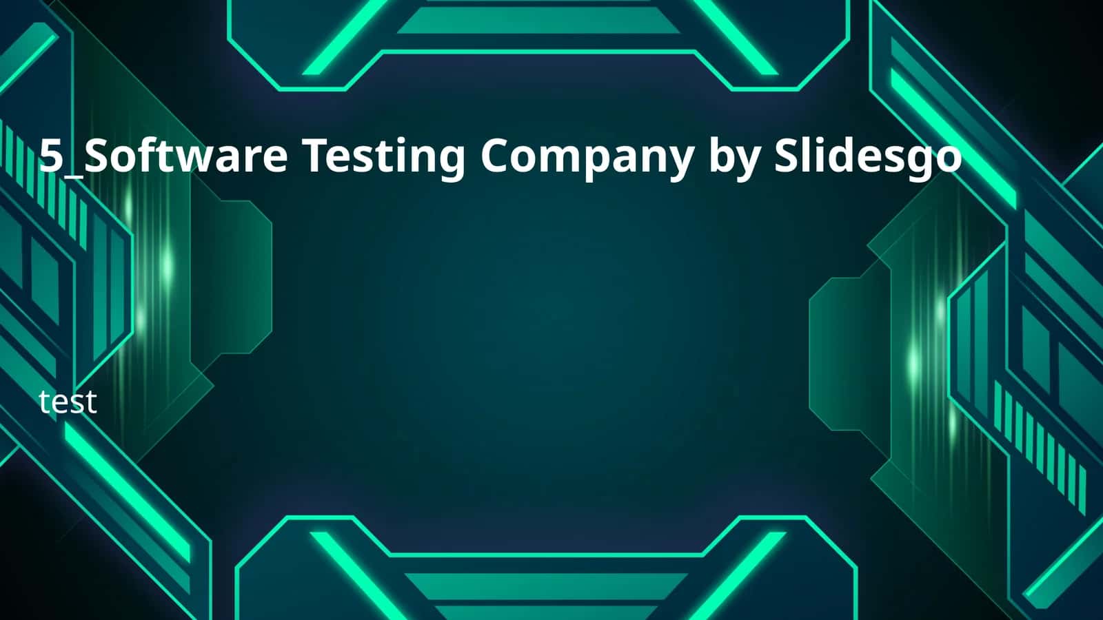Software Testing Company by Slidesgo