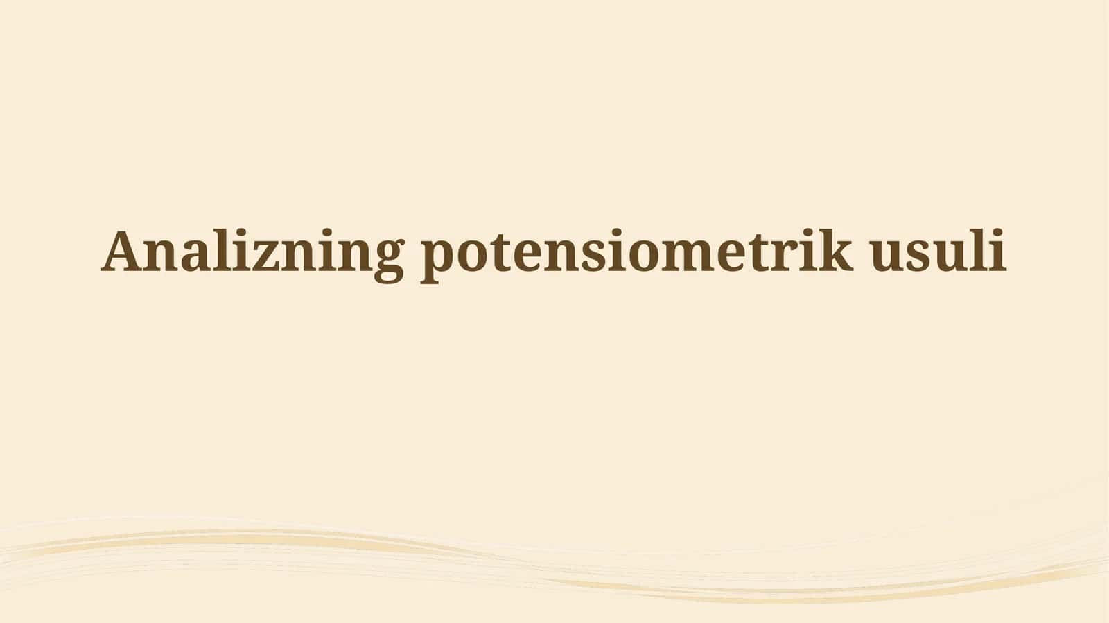 Ion-selektiv Elektrodlari