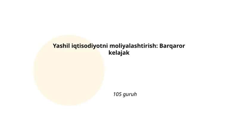Yashil obligatsiyalar