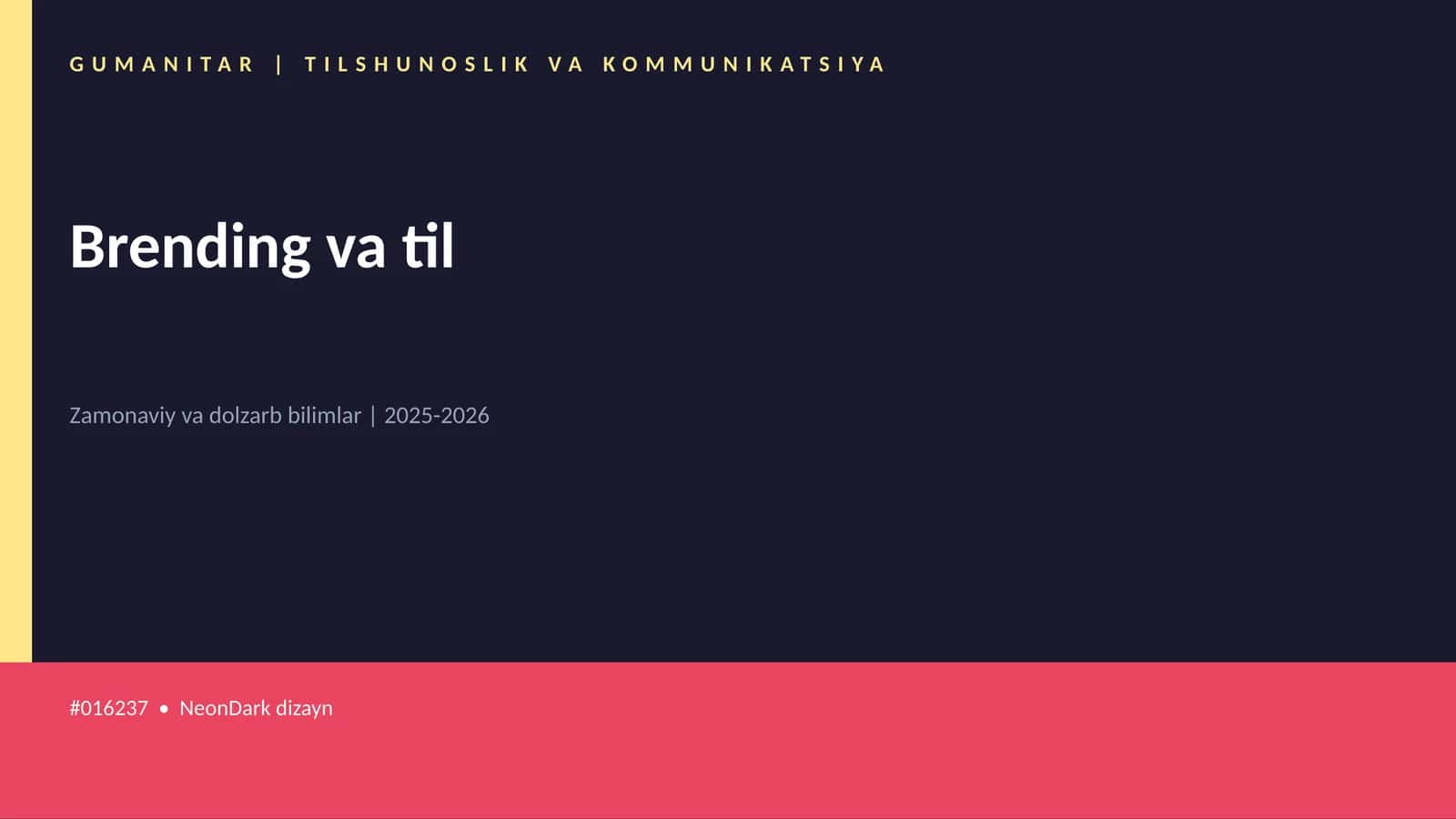 Brending va til