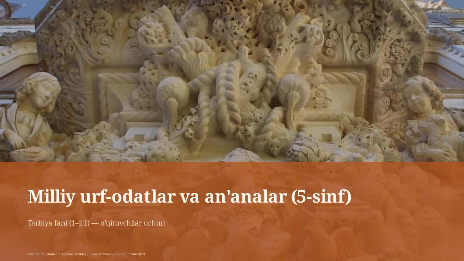 Milliy urf-odatlar va an'analar (5-sinf)